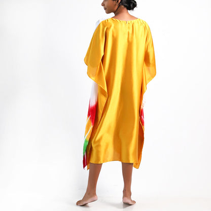 Jello Silk Batik Kaftan