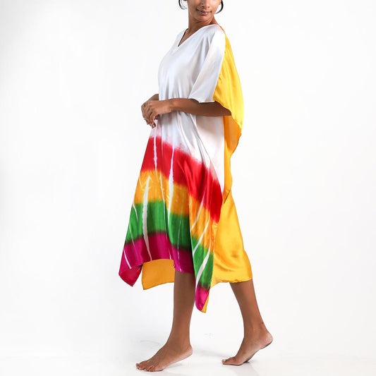 Jello Silk Batik Kaftan