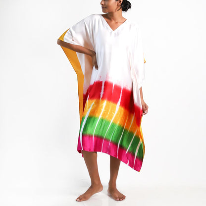 Jello Silk Batik Kaftan