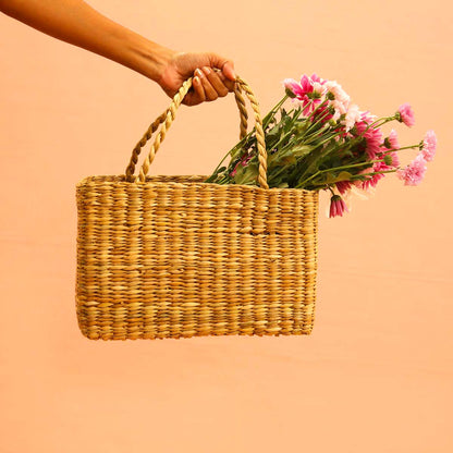 Natural Reed Handbag