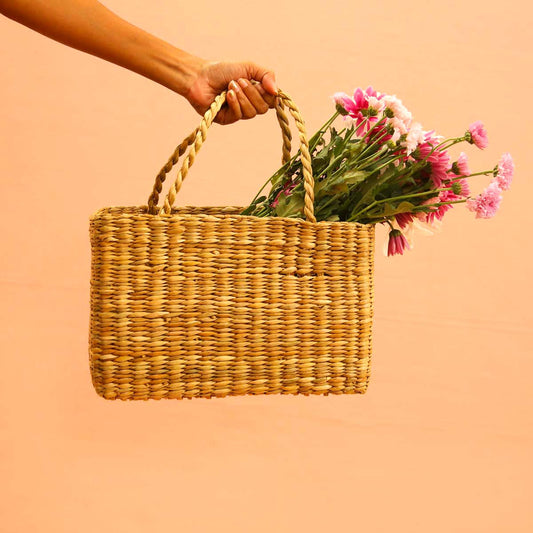 Natural Reed Handbag