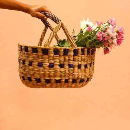 Violet Reed Bread Basket