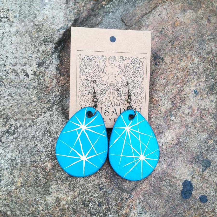 Sparkle Paper Earrings