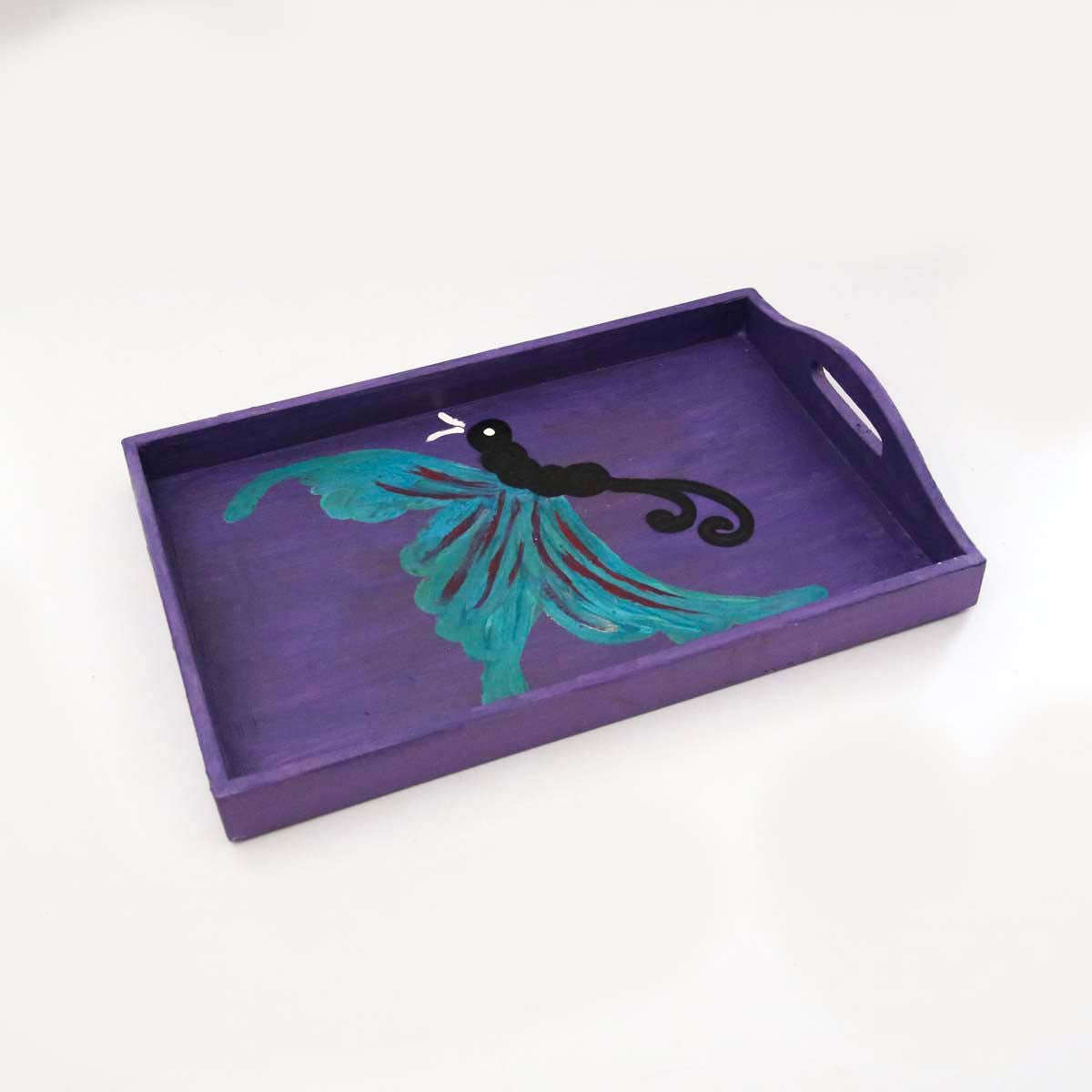 Butterfly Wooden Tray