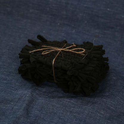 Olive Macrame Coaster Set