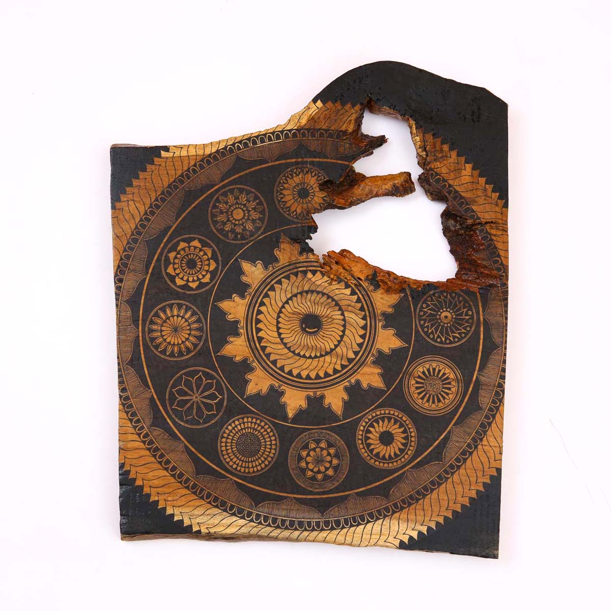 Weathered Mandala Art