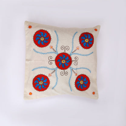 Symmetrical Swirl Cushion Cover