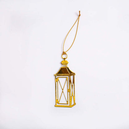 Gold Lamp Paper Ornament