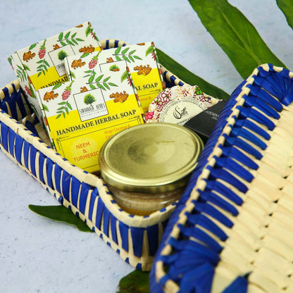 Aqua Palmyra Storage Box