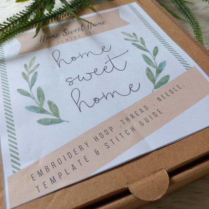 Home Sweet Home' Embroidery Kit