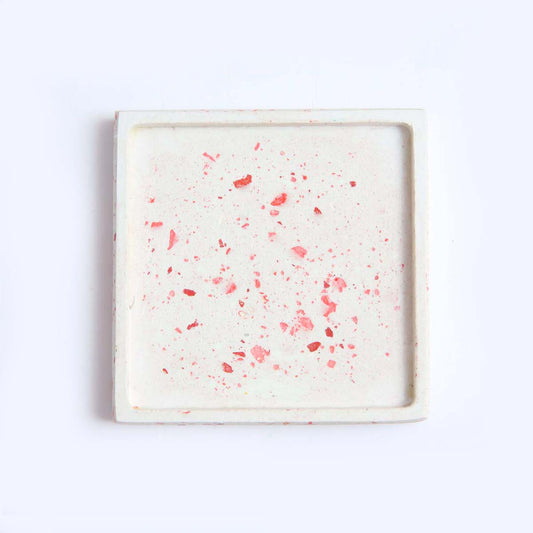 Red Square Terazzo Coaster