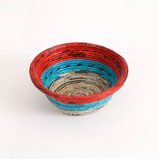 Vibrant Paper Basket