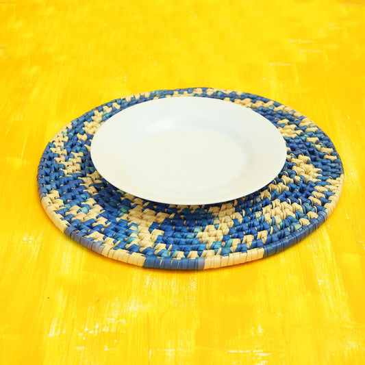 Blue Mix Palmyra Placemat
