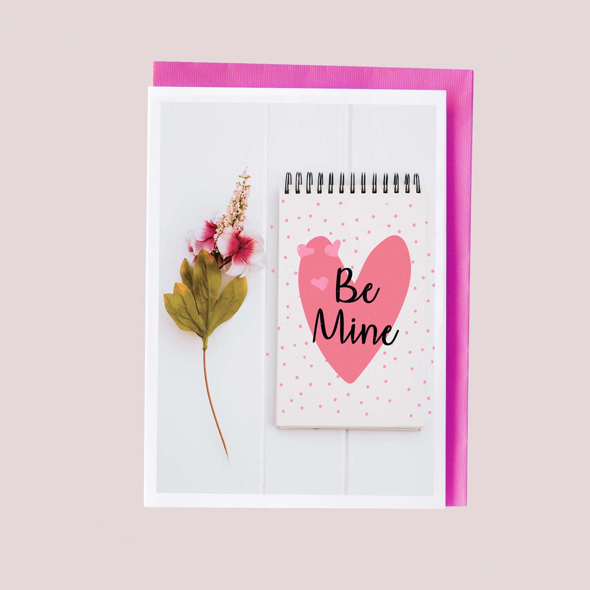 Be Mine Valentine's Card