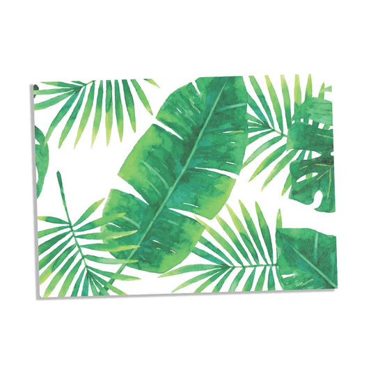 Banana leaf print Greeting Card