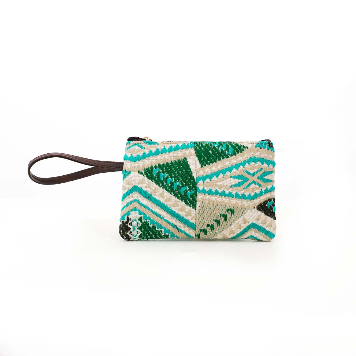 Emerald Wristlet Bag