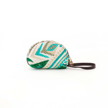 Emerald Wristlet Bag