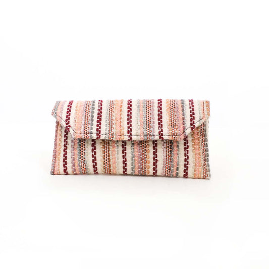 Vintage Stripes Clutch Wallet