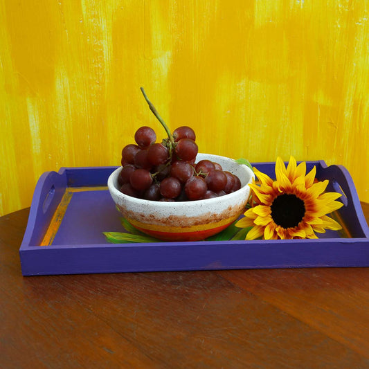 Tulips Wooden Tray