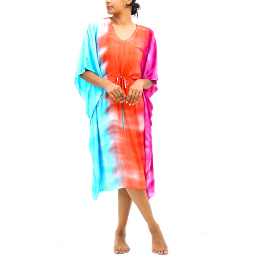 Sunset Tie-Dye Dress