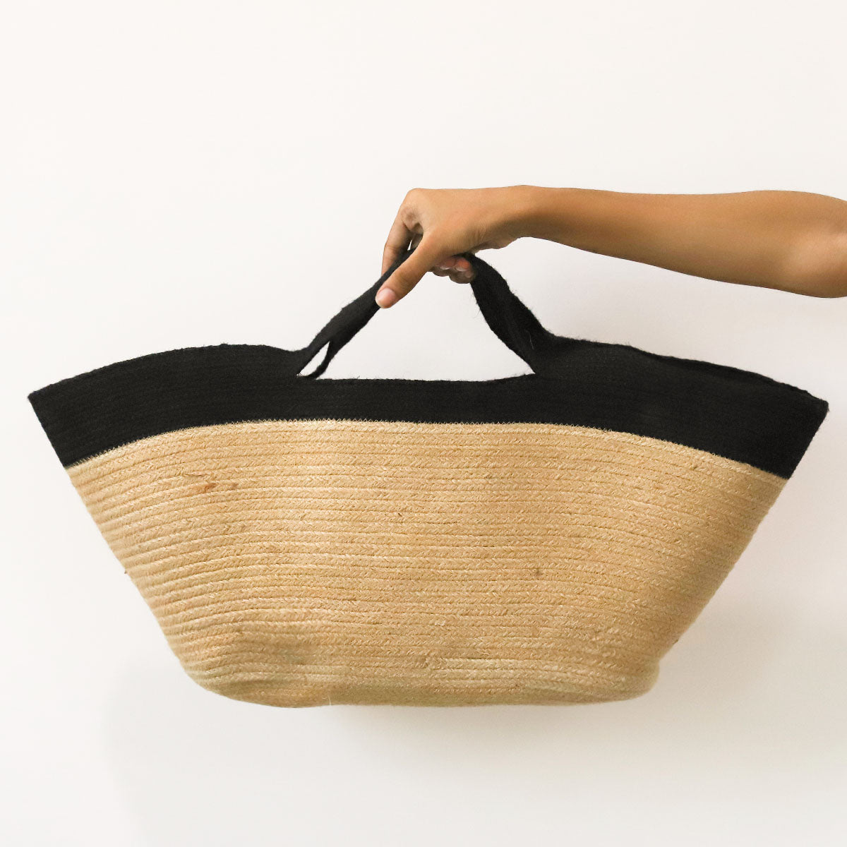 Modern Monochrome Beach Bag