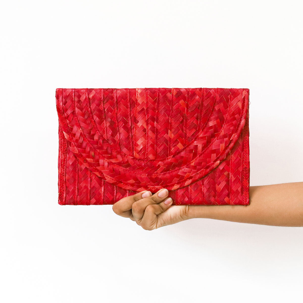 Rose Palmyrah Clutch