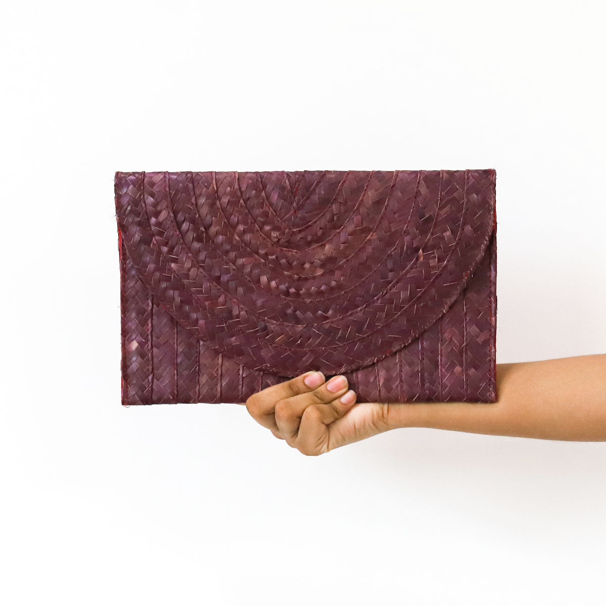 Berry Palmyrah Clutch