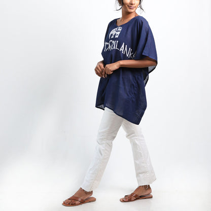 I Love Sri Lanka Batik Top