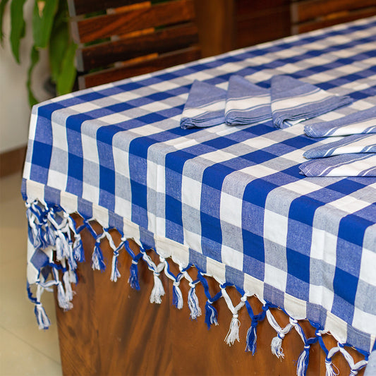 Lapis Table Cloth &amp; Napkin Set