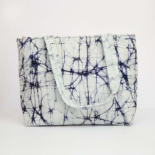 Blue Batik Tote