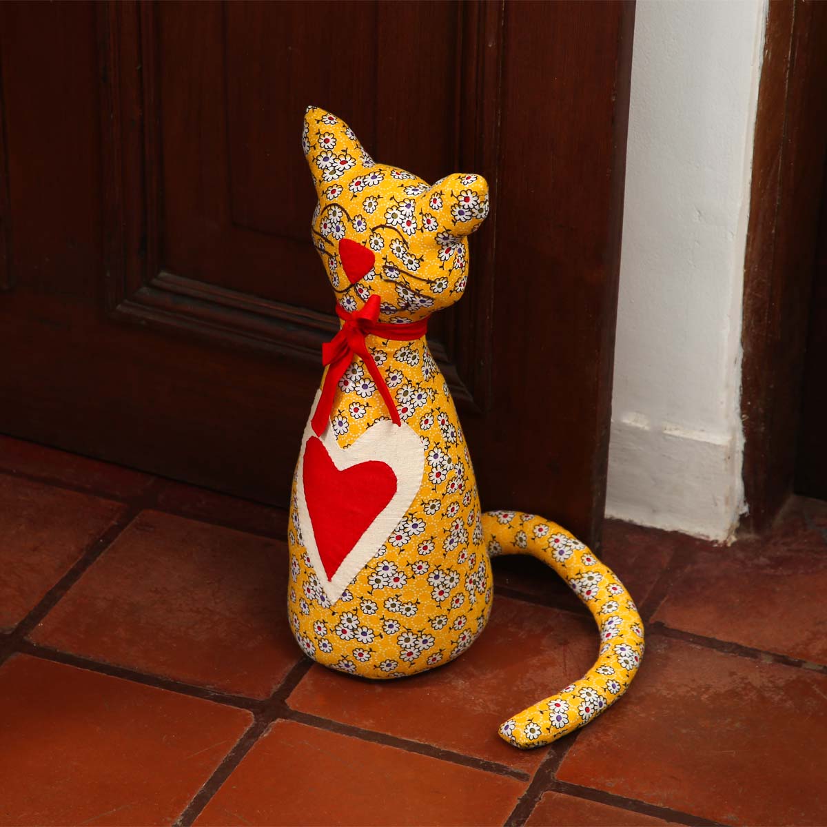 Cleo Cat Door Stopper