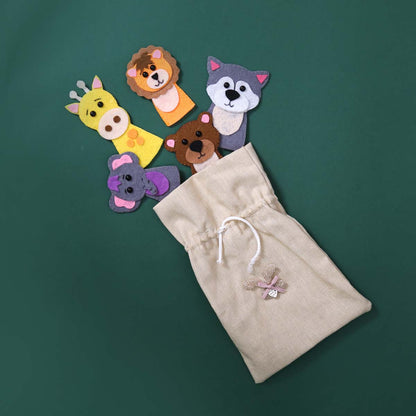 In The Jungle Finger Puppet Set