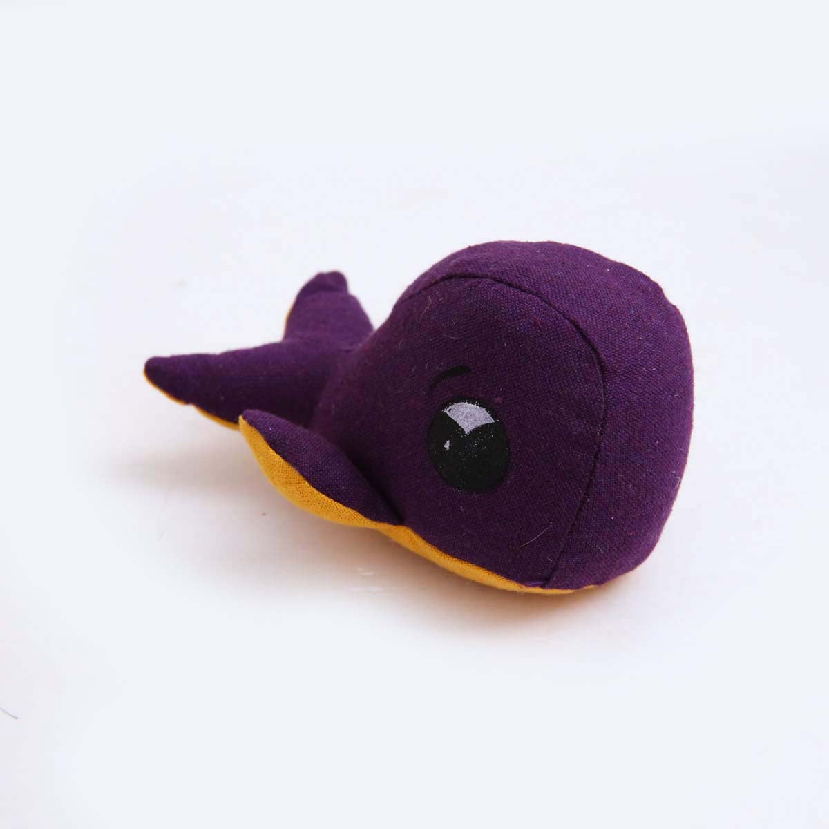 Purple Whale Soft Toy