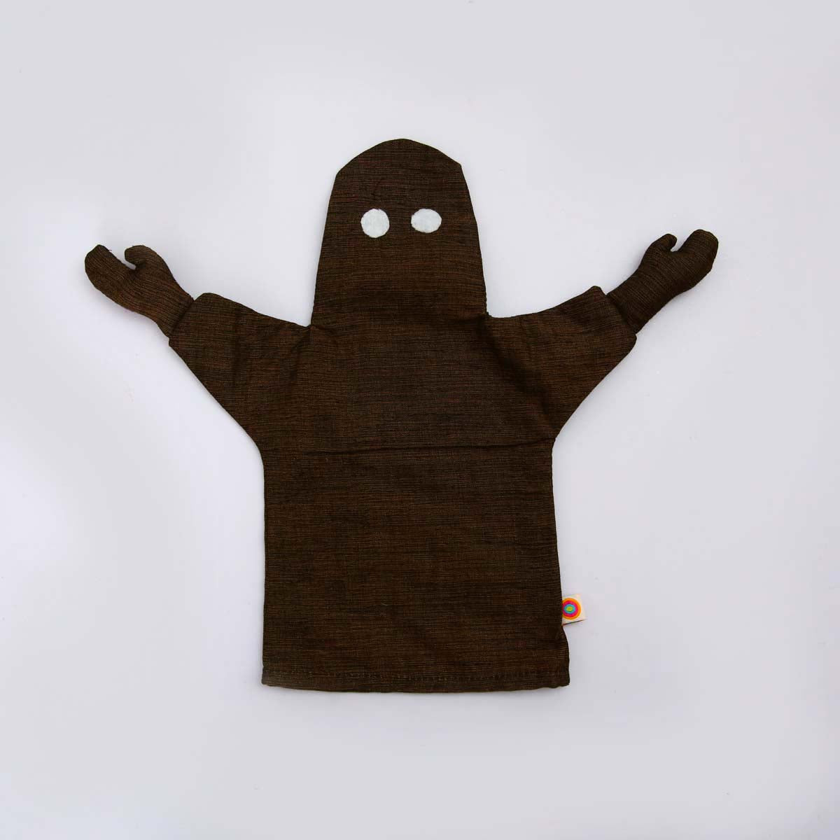 Brown Ghostie Puppet Set