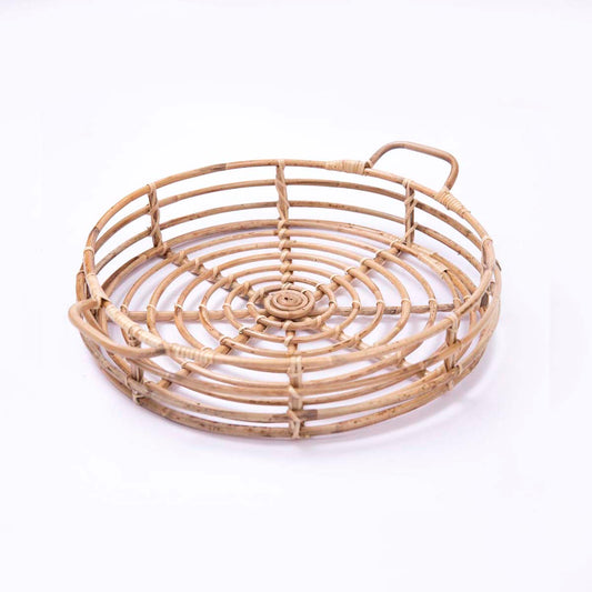 Cane Hamper &amp; Fruit Basket