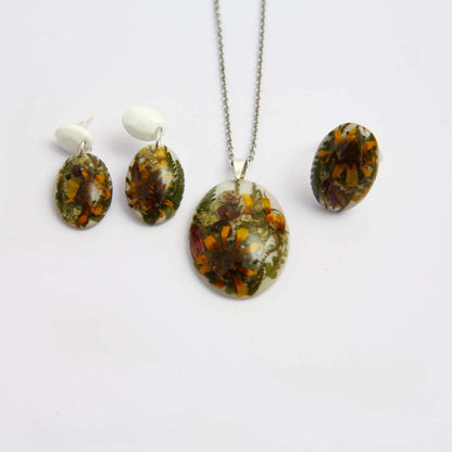 Foliage Jewellery Set