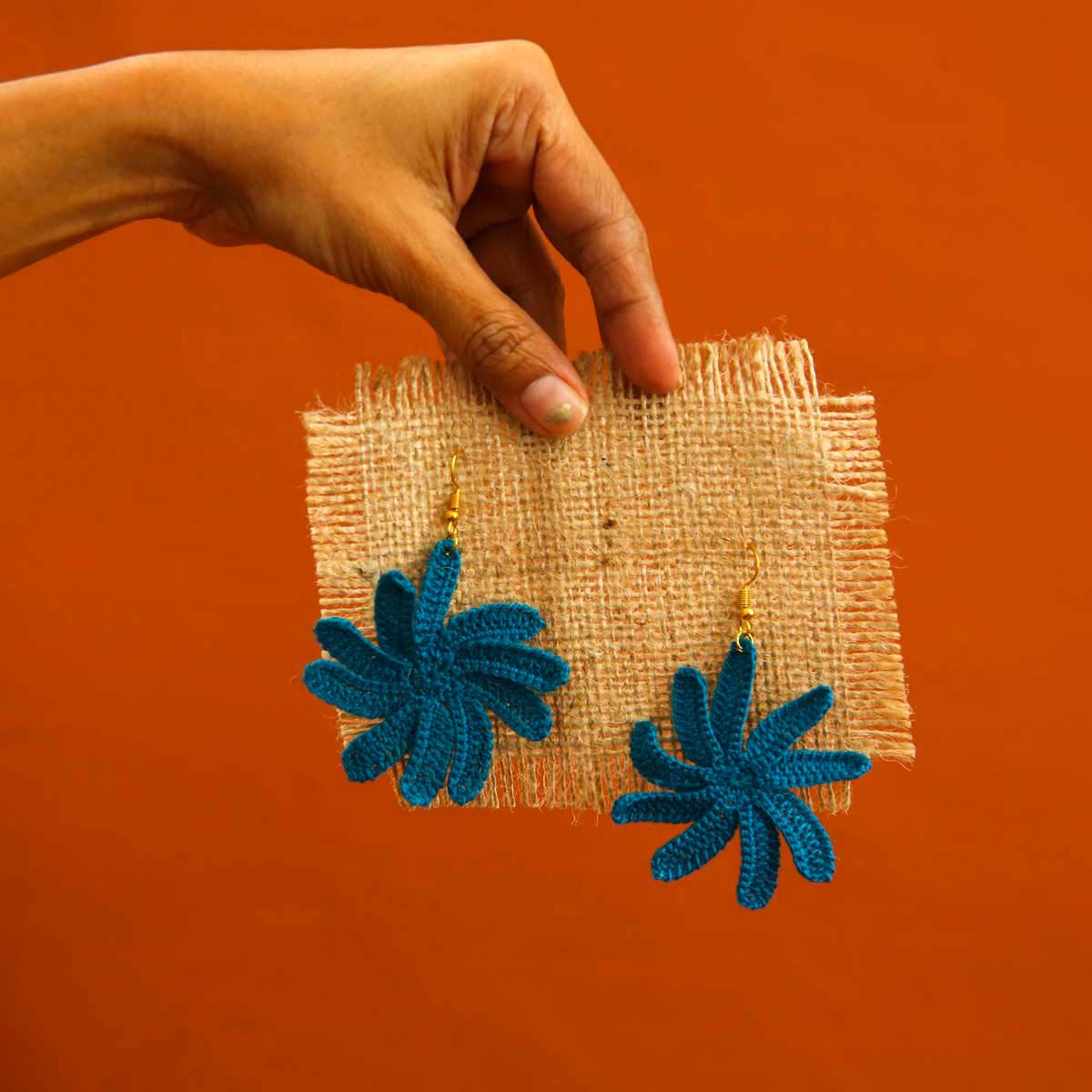 Bluebell Crochet Earrings