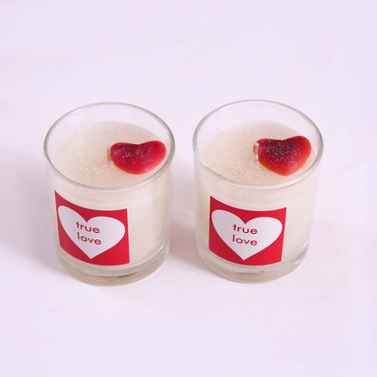 True Love Large Candle