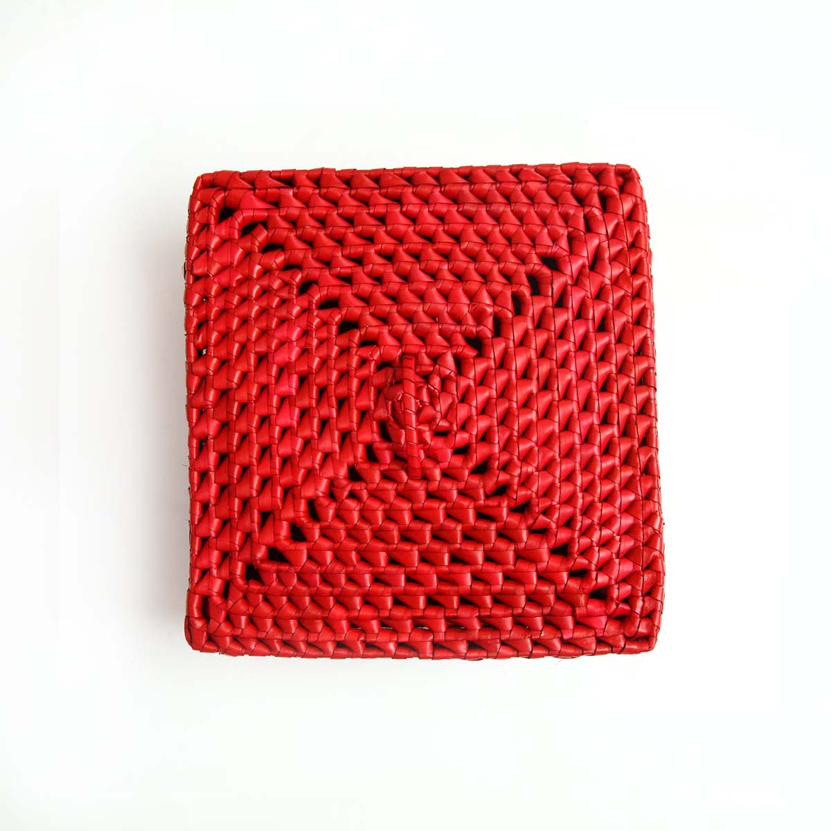 Red Square Palmyra Storage Box