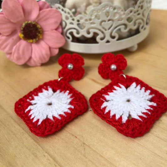 Unicorn Crochet Earrings