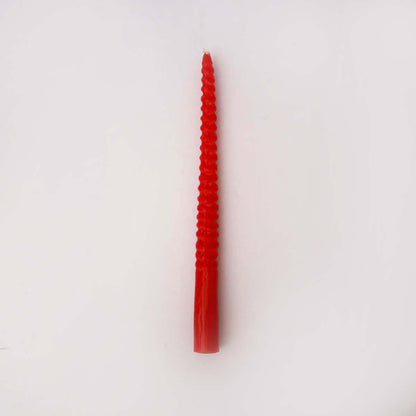 Spiral Red Candle