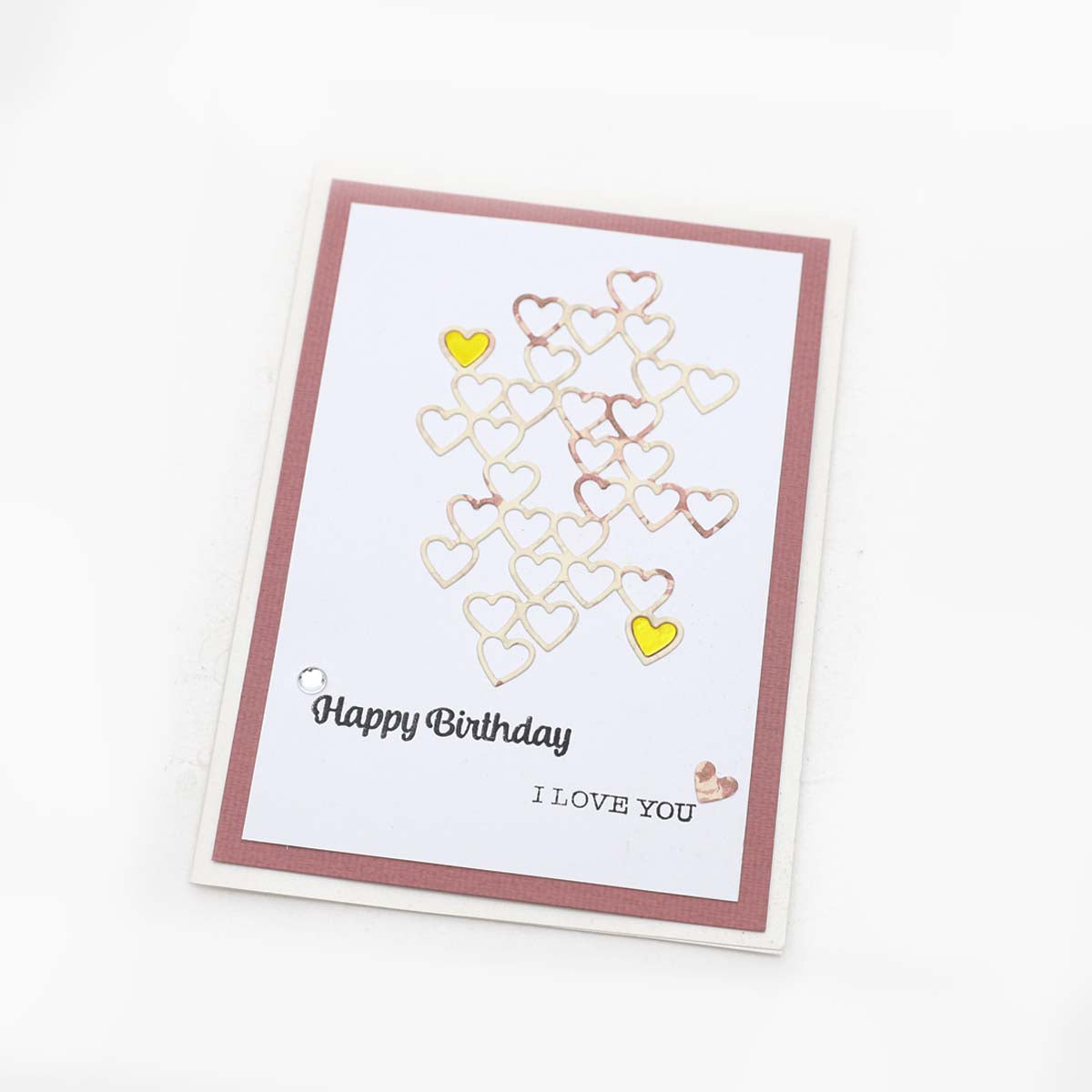 Happy Birthday I Love You Card