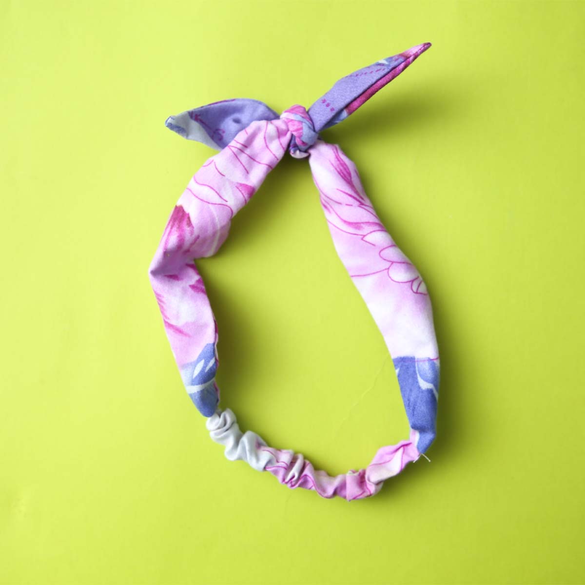 Violet Knot Head Band