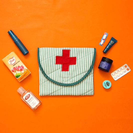 Stripes Medical Pouch