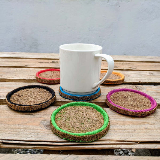 Coconut Fibre Coaster Set