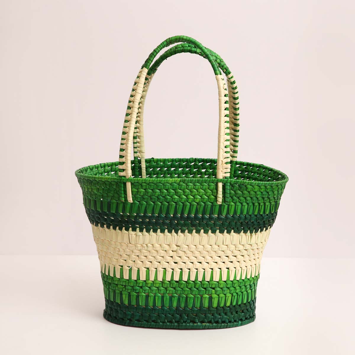 Gorgeous Greens Palmyra Basket