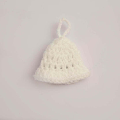 White Crochet Christmas Bell