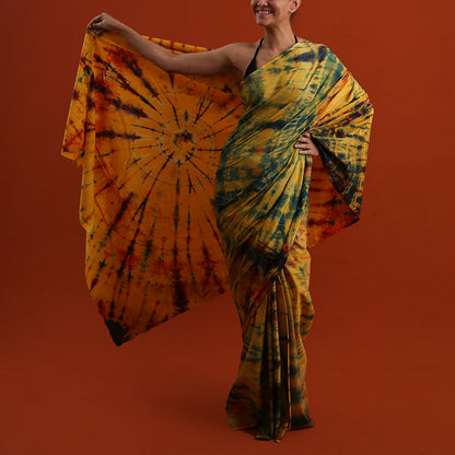 Dawn Tie Dye Saree