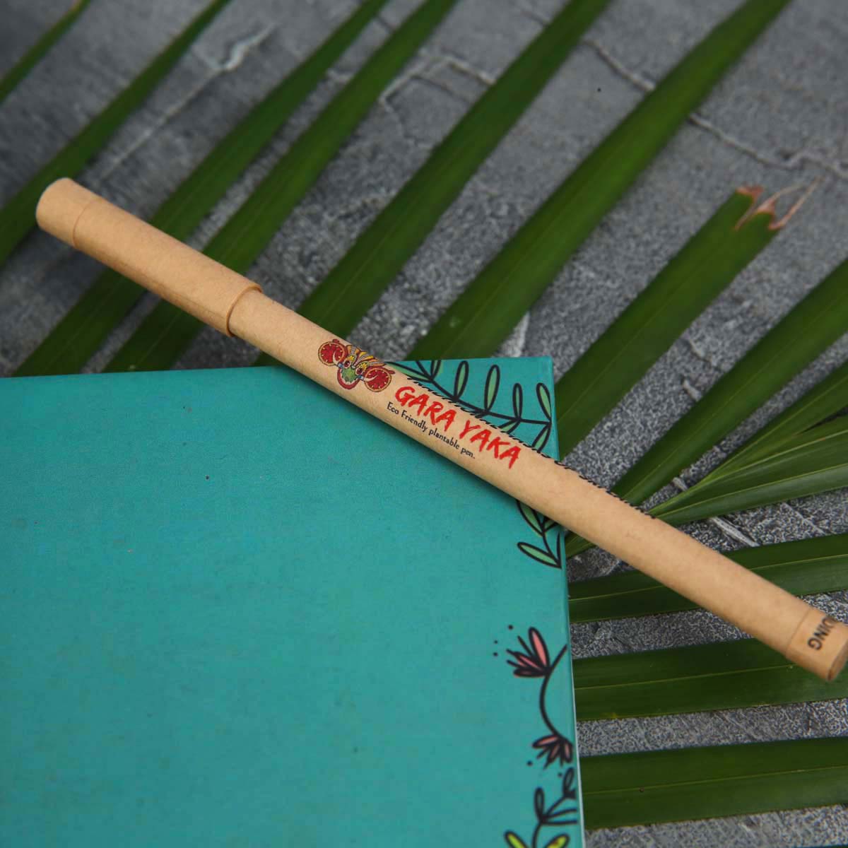 Gara Yaka Blue Plantable Pen