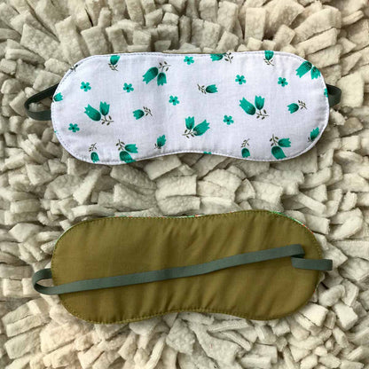 Traveling Tulips Eye Mask